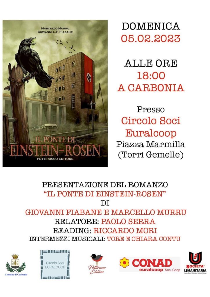locandina presentazione Il ponte di Einstein-Rosen