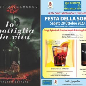 Presentazione del libro "Io, la bottiglia e la vita" di Simonetta Uccheddu