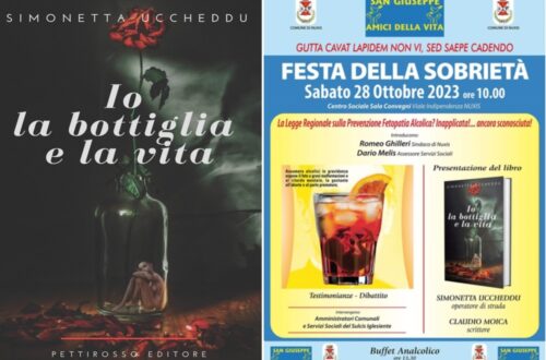 Presentazione del libro "Io, la bottiglia e la vita" di Simonetta Uccheddu