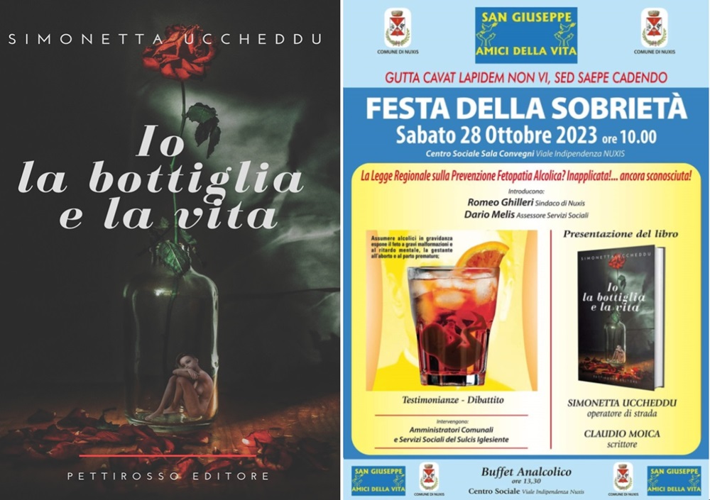 Presentazione del libro "Io, la bottiglia e la vita" di Simonetta Uccheddu