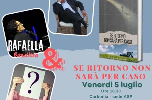 Claudio Moica - Se ritorno non sarà per caso, presentazione 5 luglio Carbonia