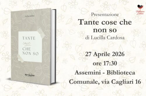 Presentazione Tante cose che non so Assemini