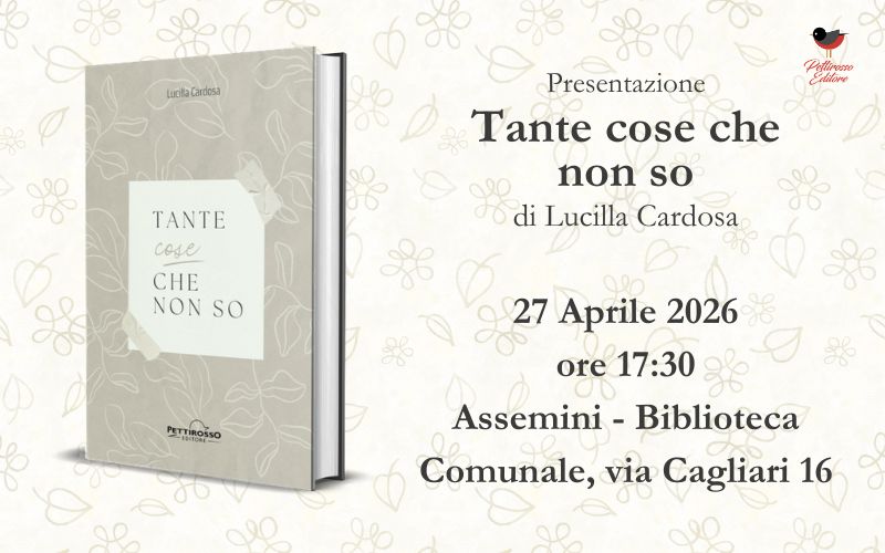 Presentazione Tante cose che non so Assemini