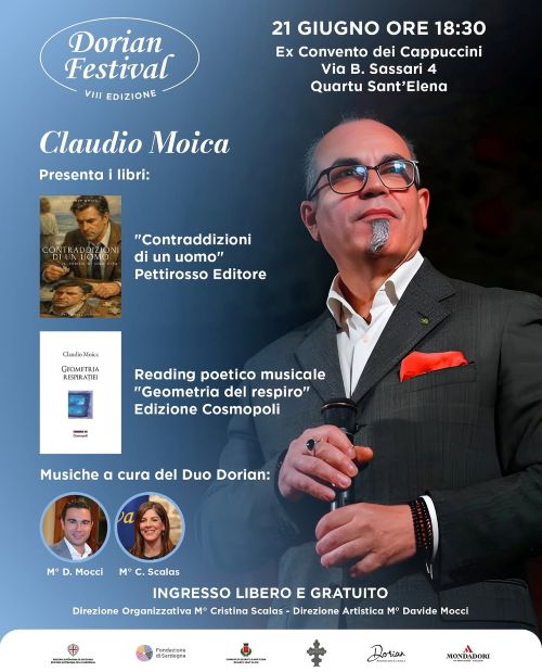 Presentazione Contraddizioni di un uomo Quartu S. Elena Dorian Festival